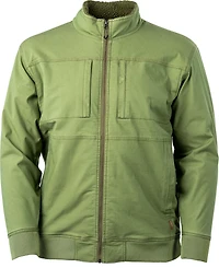 Habit Men's Sherpa Lined Canvas Jacket