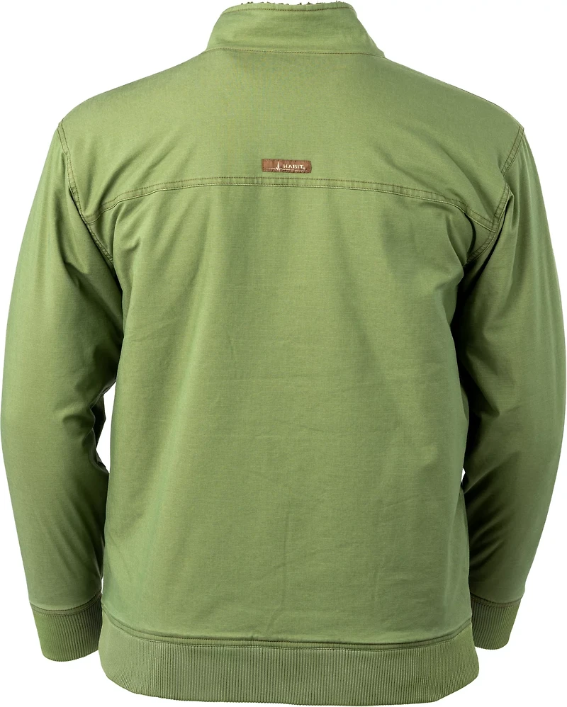 Habit Men's Sherpa Lined Canvas Jacket