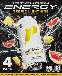 1st Phorm Energy Drinks 4-Pack