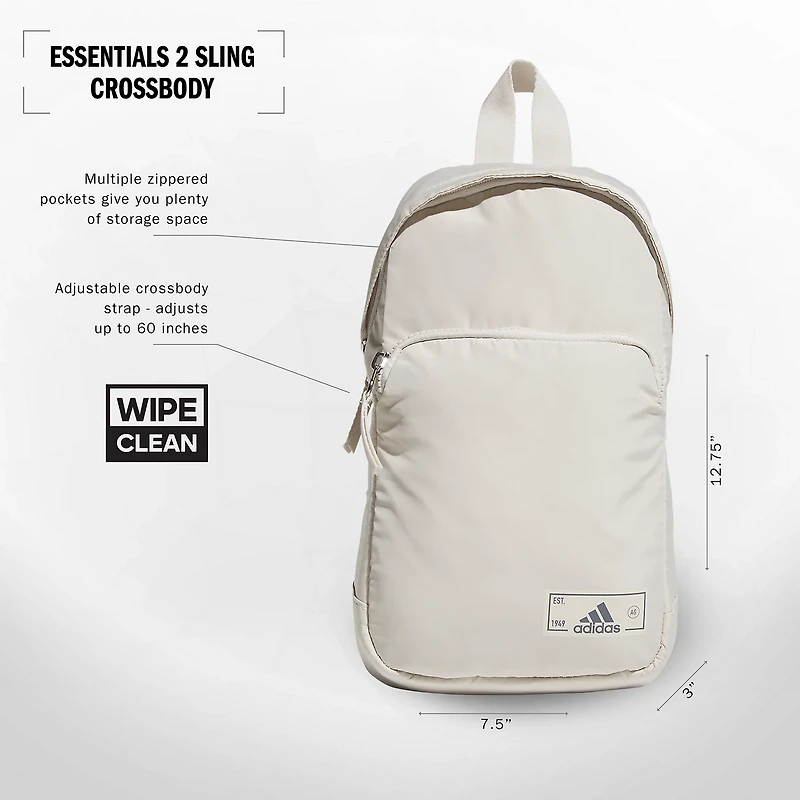 adidas Men's Essentials 2 Sling Crossbody Bag