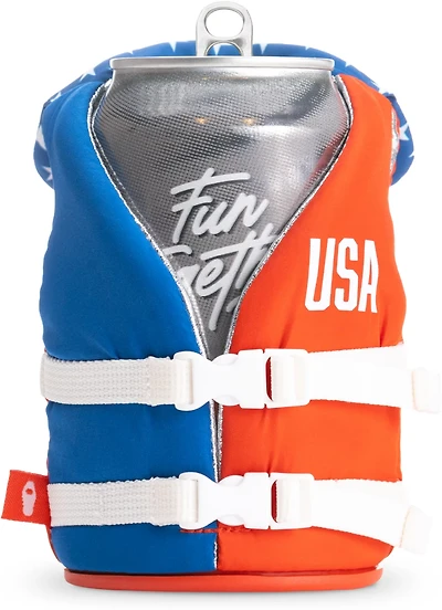 Puffin Drinkware Liberty Buoy Life Vest Beverage Holder