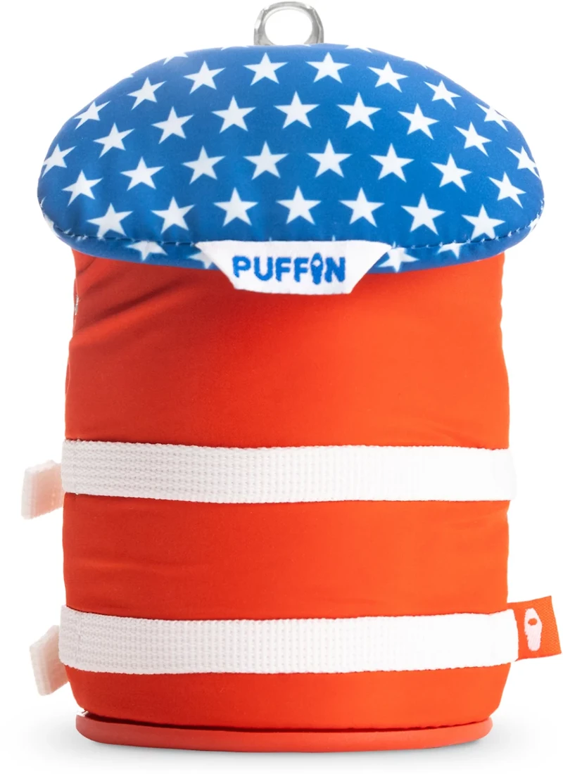 Puffin Drinkware Liberty Buoy Life Vest Beverage Holder
