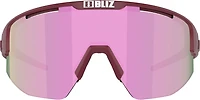 Bilz Adults' Matrix Small Matte Sunglasses