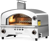 Master Cook Propane 13 in Outdoor Gas Pizza Oven
