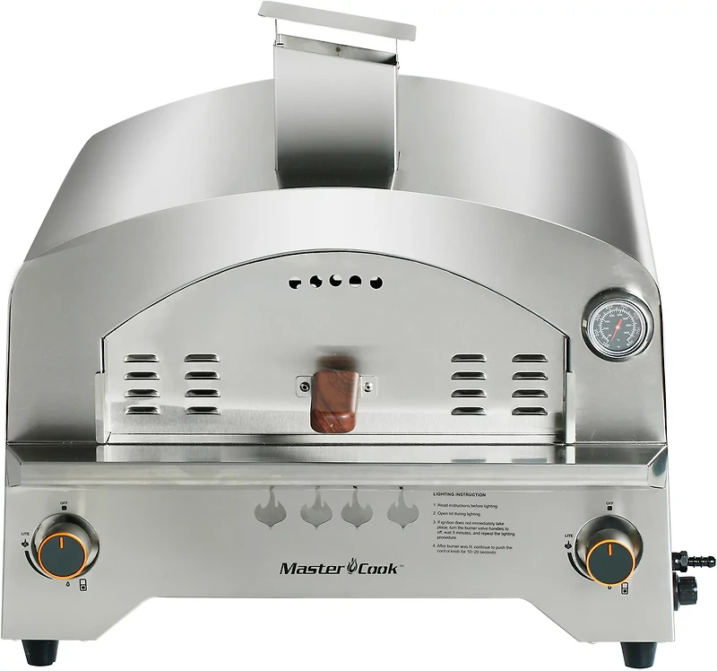 Master Cook Propane 13 in Outdoor Gas Pizza Oven