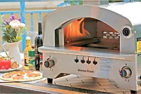 Master Cook Propane 13 in Outdoor Gas Pizza Oven