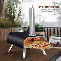 Master Cook Wood Pellet 16 Portable Pizza Oven