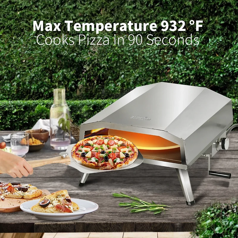 Master Cook Propane 16 in Pizza Oven