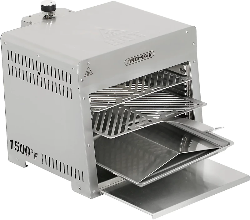 Master Cook Portable 15 in Infrared Propane Gas Grill