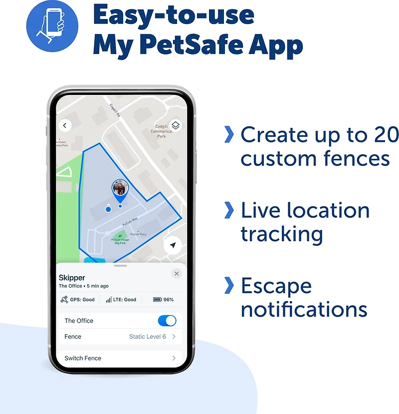 Guardian Pet Safe GPS and Tracking Dog Fence Collar