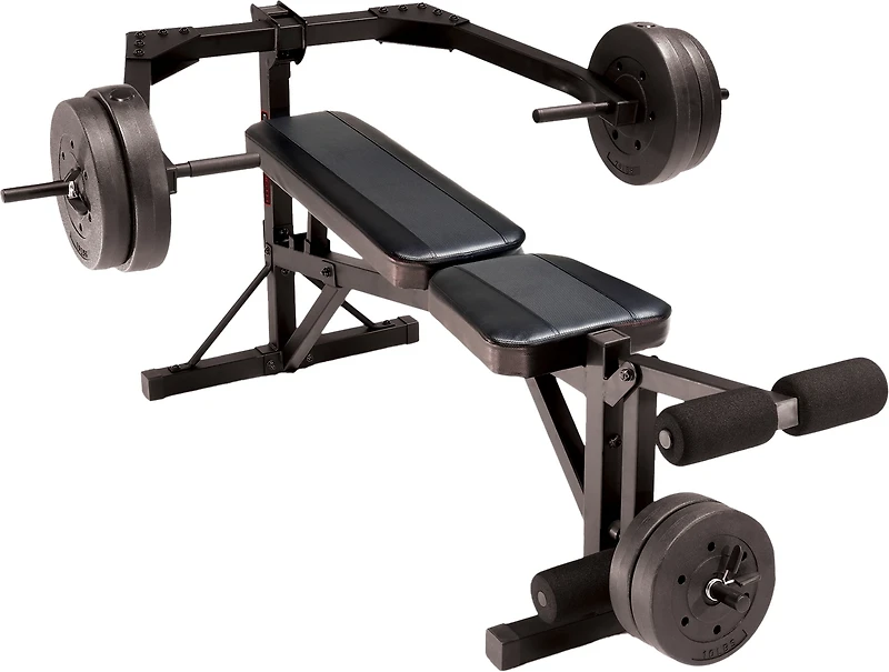 CAP Barbell Leverage 100 lb Combo Bench Set