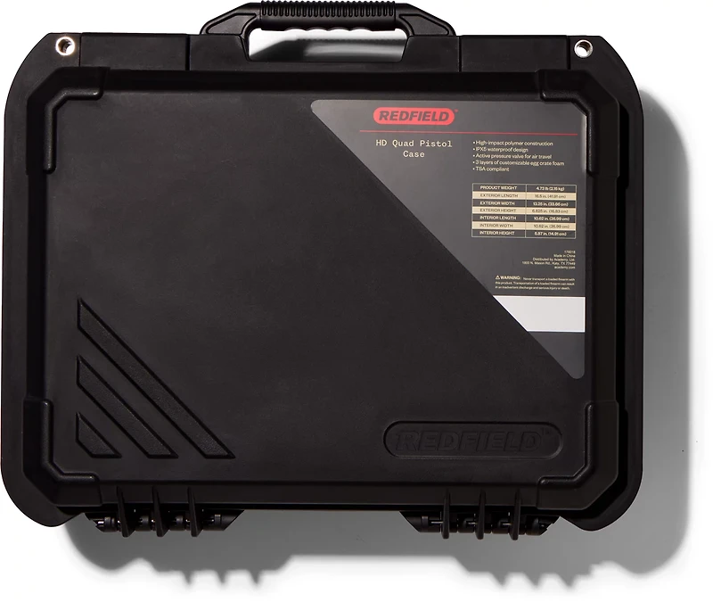 Redfield HD 4-Pistol Case
