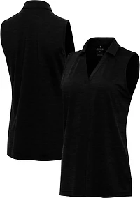 Antigua Women's Layout Sleeveless Polo Shirt