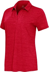 Antigua Women's Layout V-neck Polo Shirt