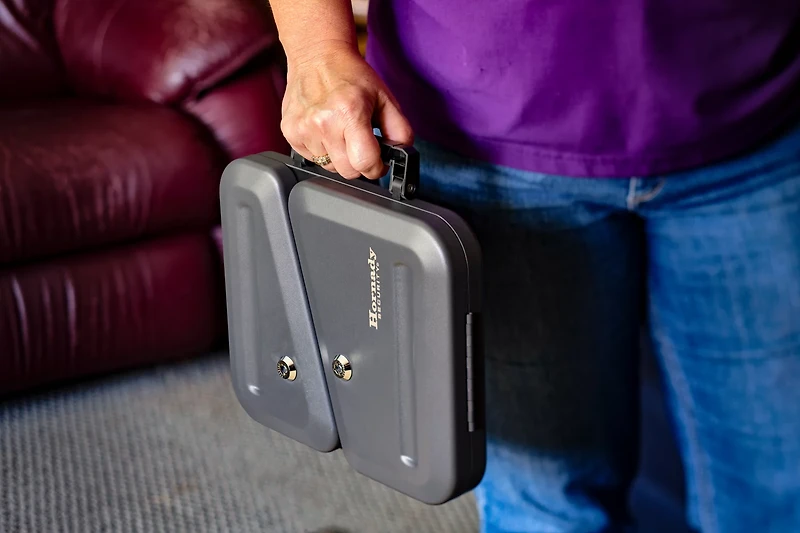 Hornady Dual-Lid Lockbox with Key