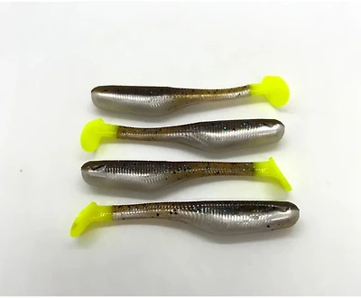 Down South Lures Burner Shad Series 3.5 Baits 7-Pack