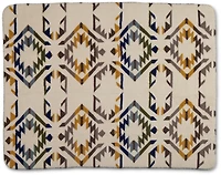 Magellan Outdoors Sherpa and Solid Polar Bear Throw Blanket