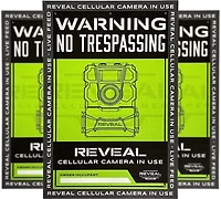 Tactacam No Trespassing Signs 3-Pack