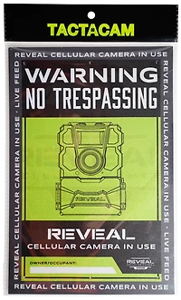 Tactacam No Trespassing Signs 3-Pack