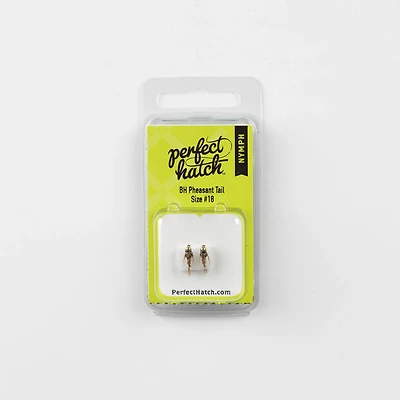 Perfect Hatch Nymph BH Pheasant Tail Lures 2-Pack