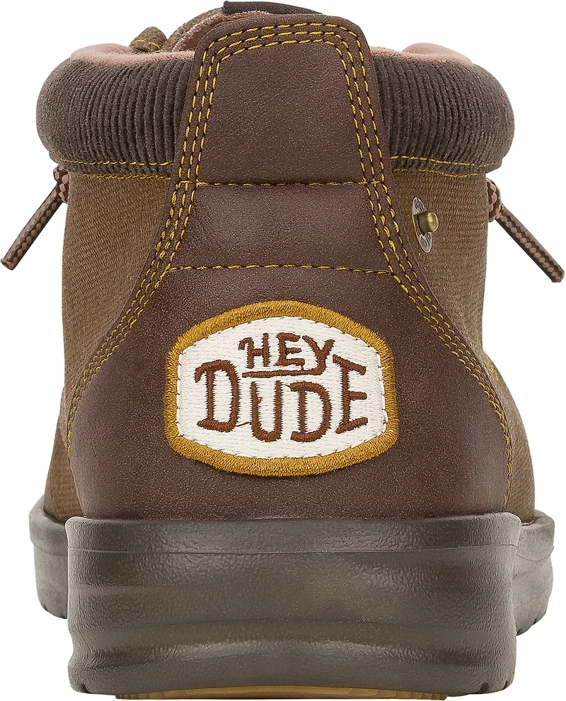 HEYDUDE Men's Wally Mid-Grip Chukka Work Boots
