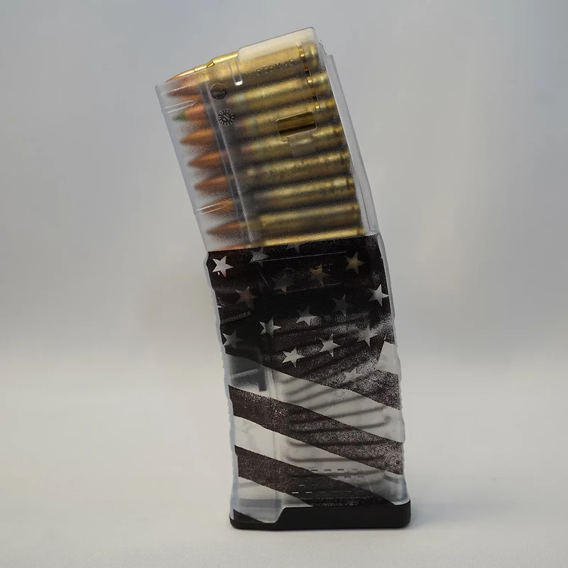 Mission First Tactical Americana 20rd 5.56 Translucent EXT Magazine