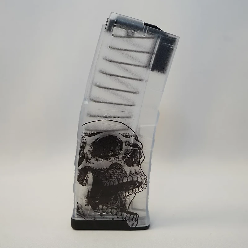 Mission First Tactical Skull 20rd 5.56 Translucent EXT Magazine