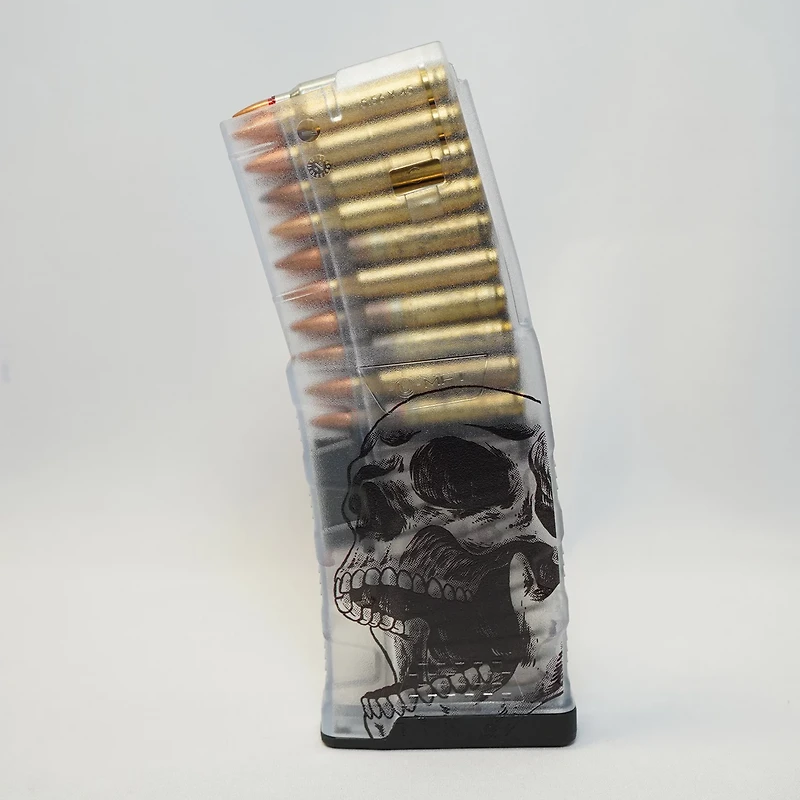 Mission First Tactical Skull 20rd 5.56 Translucent EXT Magazine