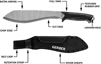 Gerber Versafix Pro Fixed Machete Hybrid