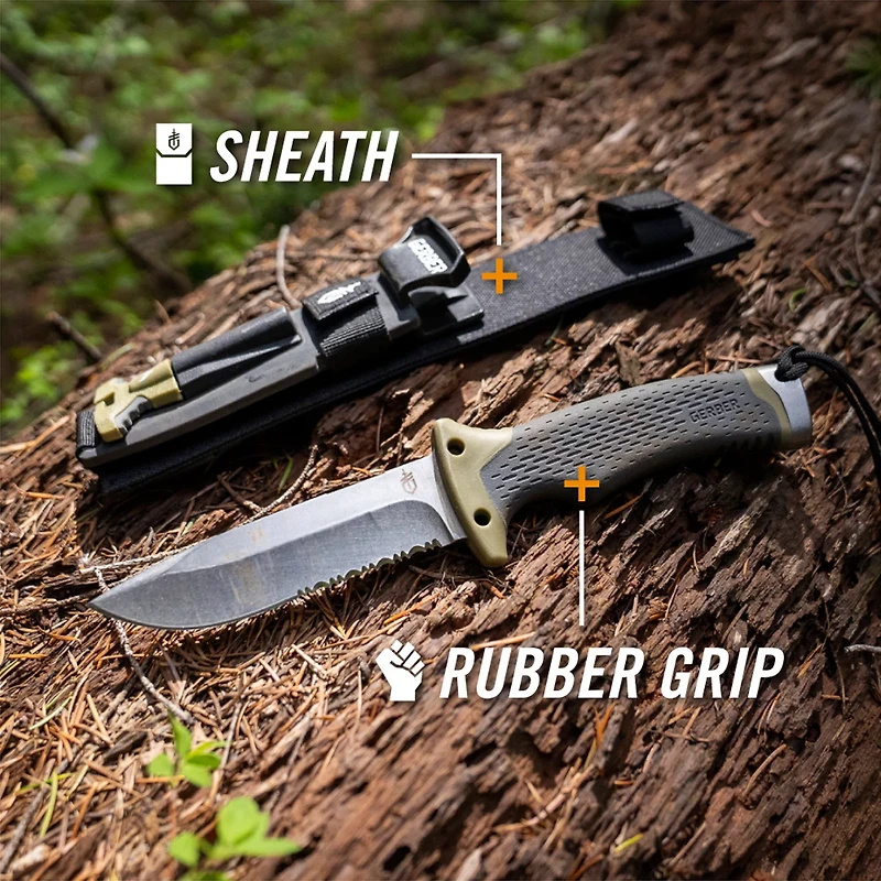 Gerber Ultimate Survival Fixed Blade Knife