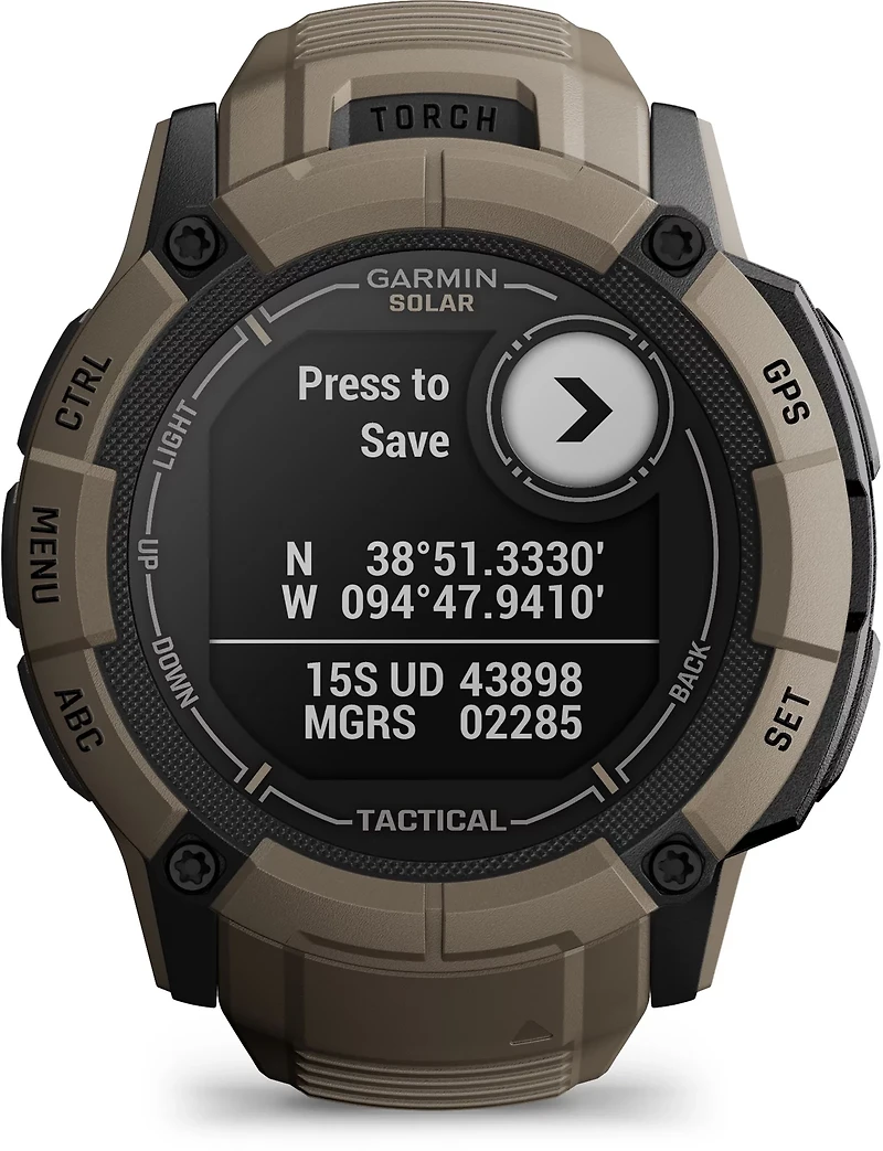 Garmin Instinct 2X Solar Tactical Smartwatch