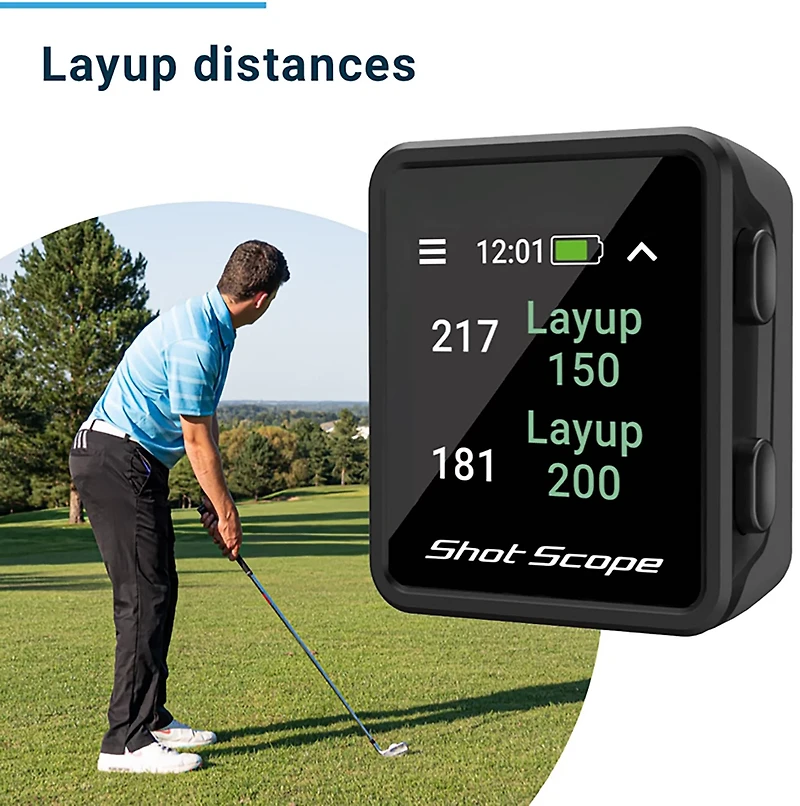 Shot Scope H4 Shot Tracking Handheld GPS