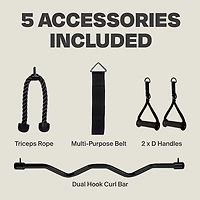 CENTR Multifunctional Cable Machine 2 Home Gym System