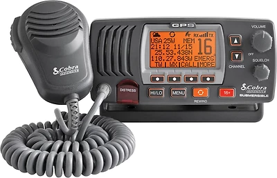 Cobra Fixed Mount VHF Marine Radio with GPS