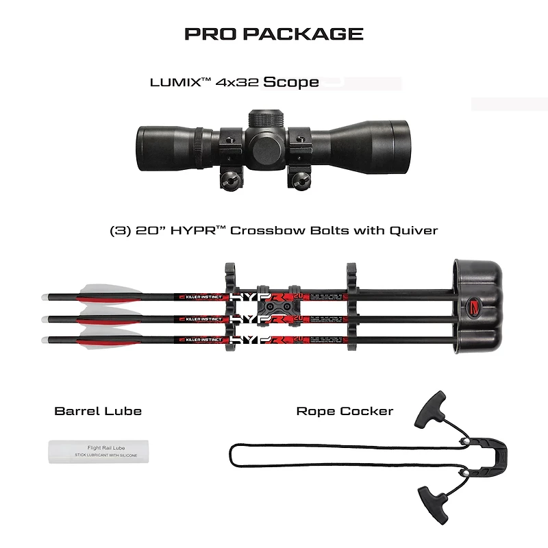 Killer Instinct Trauma-X Crossbow Kit