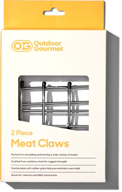 Outdoor Gourmet Stainless-Steel Meat Claws