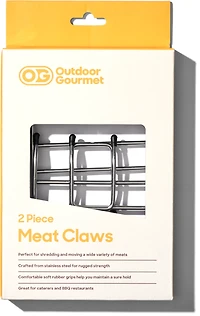 Outdoor Gourmet Stainless-Steel Meat Claws