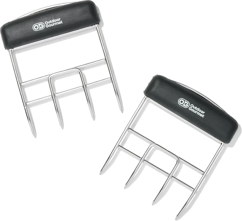 Outdoor Gourmet Stainless-Steel Meat Claws