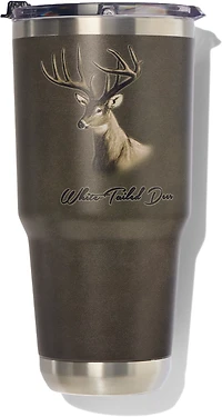 Magellan Outdoors 30 oz White Tailed Deer Throwback Tumbler