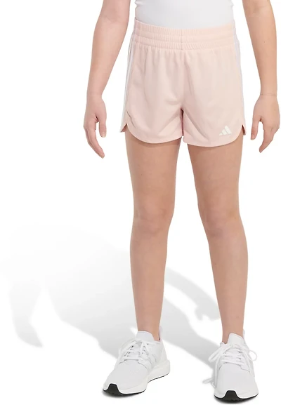 adidas Girls' 3S Pacer Mesh Shorts 3