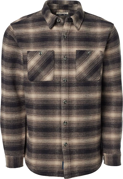Magellan Outdoors Men's Campfire Brawny Long Sleeve Flannel Shirt