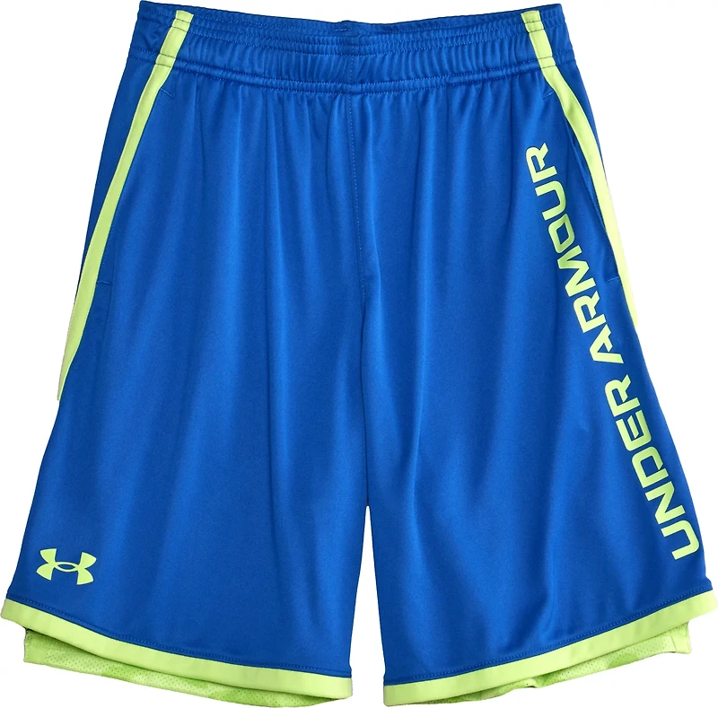 Under Armour Boys' UA Stunt 3.0 Printed Shorts