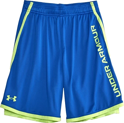 Under Armour Boys' UA Stunt 3.0 Printed Shorts