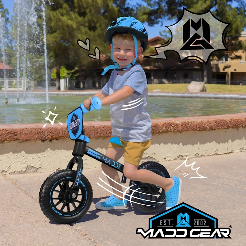Madd Gear Light-Up BMX Balance Bike