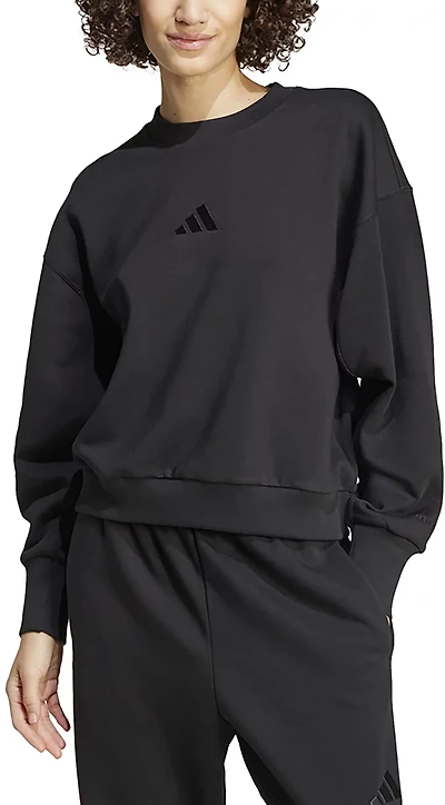adidas Women's ALL SZN Fleece Loose Sweatshirt