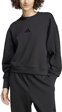 adidas Women's ALL SZN Fleece Loose Sweatshirt