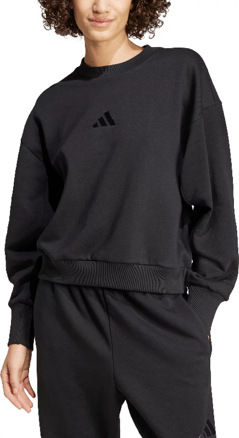 adidas Women's ALL SZN Fleece Loose Sweatshirt