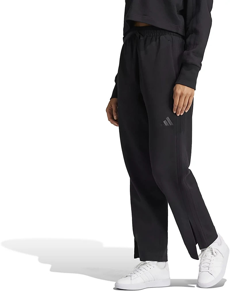adidas Women's ALL SZN French Terry 3-Stripes Straight Leg Pants