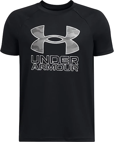 Under Armour Boys' Hybrid Printed Short Sleeve T-shirt