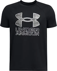 Under Armour Boys' Hybrid Printed Short Sleeve T-shirt